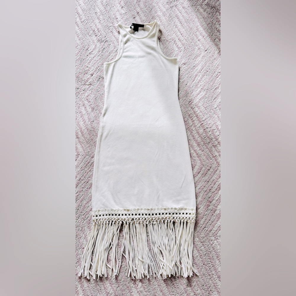 French Connection bodycon white dress size S. Very good condition